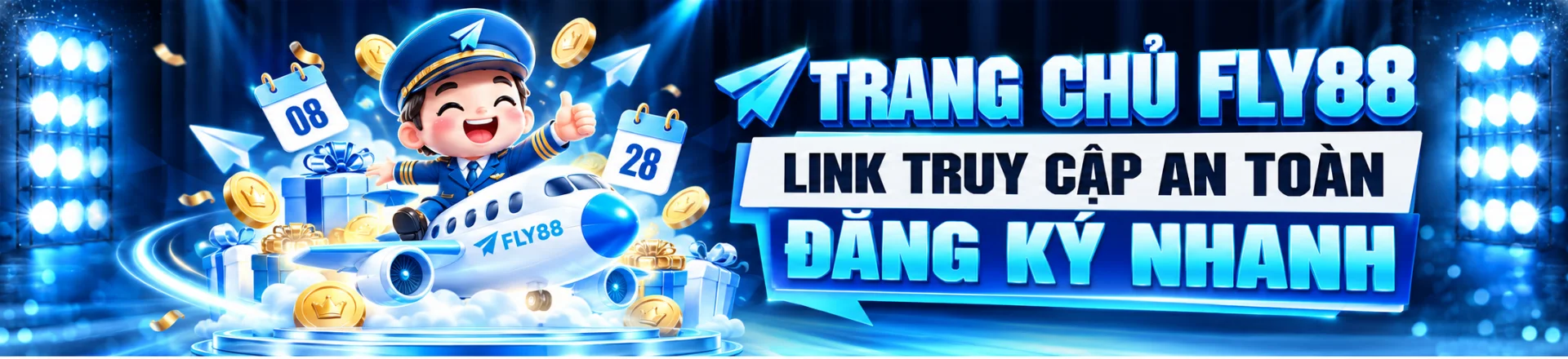 Banner trang chủ FLY88 với link truy cập an toàn và đăng ký nhanh